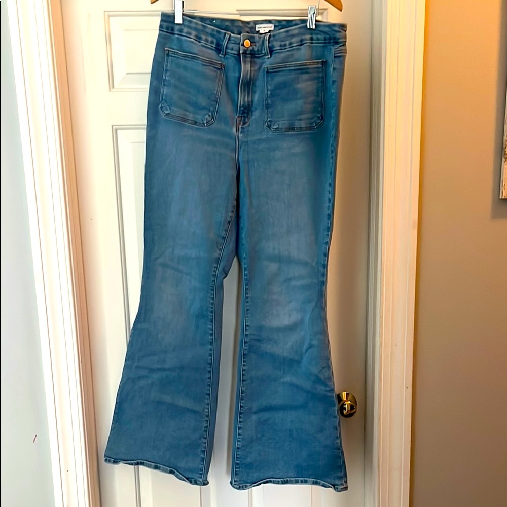 Women's Blue Flared Jeans